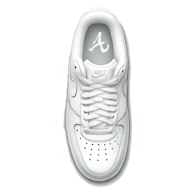 White Nike af1s  sticker