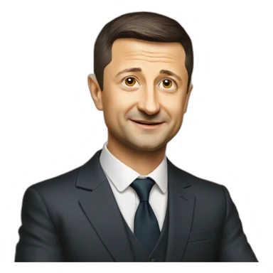 vladimir Zelensky – a president of Ukraine sticker