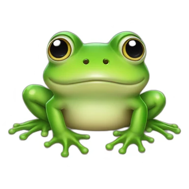 Cute Peepo frog sticker