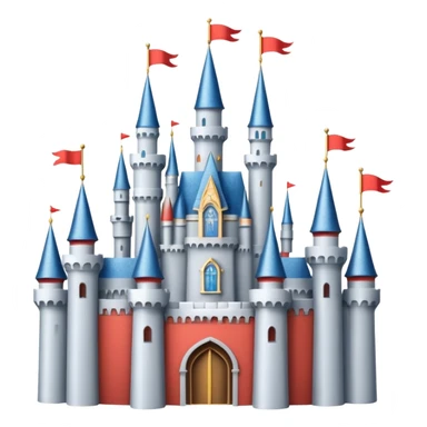 disney castle sticker