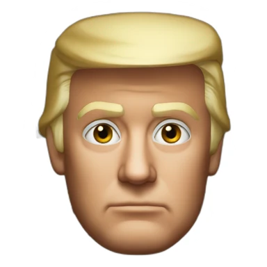 Donald trump mugshot sticker