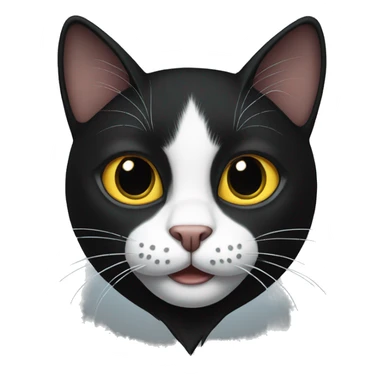 jewish black cat sticker