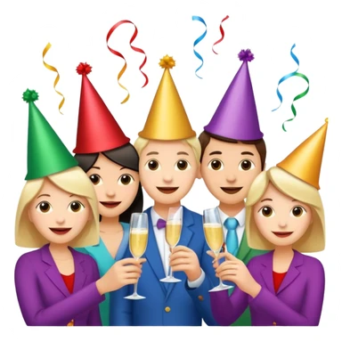 Happy holidays greetings sticker