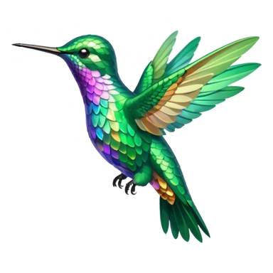 Hummingbird sticker