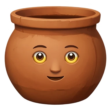 clay pottery  sticker