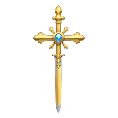 Holy sword of jesus christ sticker