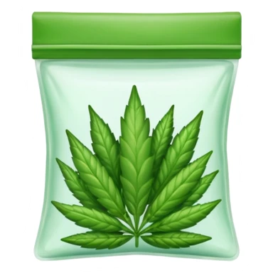 weed buds pack zip transparent sticker