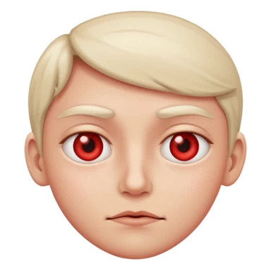 eye twitch face turning red sticker