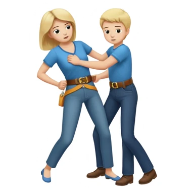 Мама б'є сина ремнем по жопі sticker