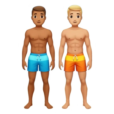 GAY men island  sticker