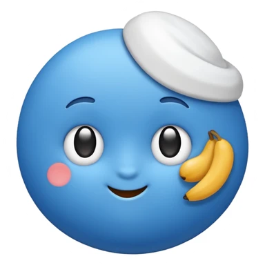 Verificación azul con un chulito blanco  que el emoji sea redondo y sin cara sticker