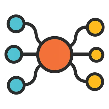 neural network symbol sticker