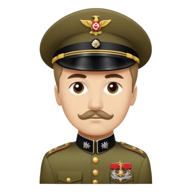 young józef piłsudzki sticker