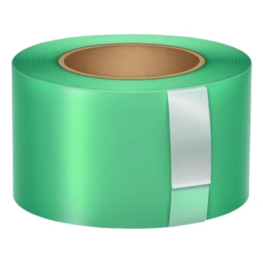 make light Green wide tape sticker