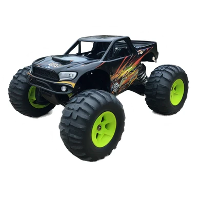 Bone frame rc truggy  sticker