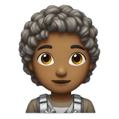 Criança pulando corda  sticker