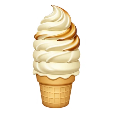 vanilla ice cream sticker
