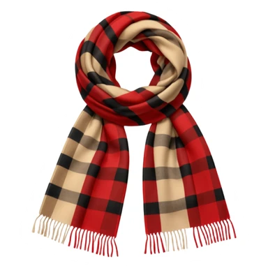 burberry scarf sticker