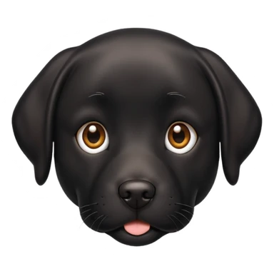 black labrador dog sticker