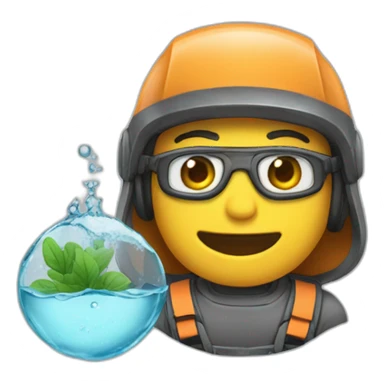 depuratore acqua sticker