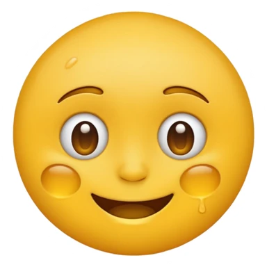 Face emoji sweating  sticker