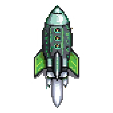 Green check mark with a rocket ship next to it, signifying a successful deployment sticker