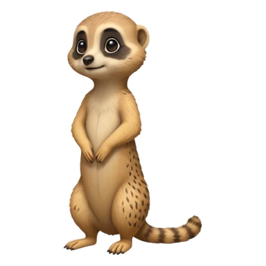 Create a meerkat emoji sticker