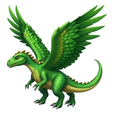 flying dinosaur sticker