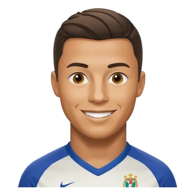 Ronaldo 2008 smiling  sticker