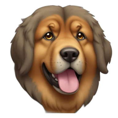 Tibetan mastiff sticker