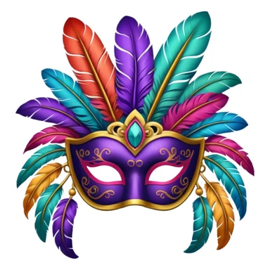 Festival Mask sticker