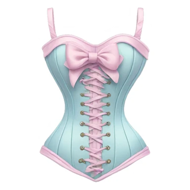 Pastel corset  sticker