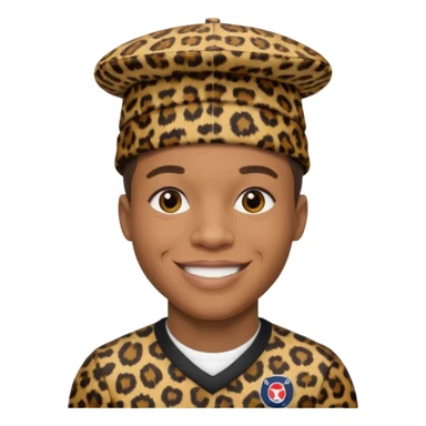 Kylian Mbappé général Mobutu sticker