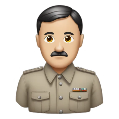 Hitler wearing yeezys sticker