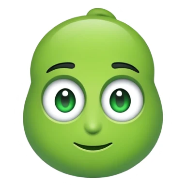 yüz ifadesi mutlu olan bir kurbağa sticker