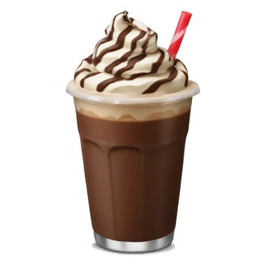 chocolate frappe  sticker