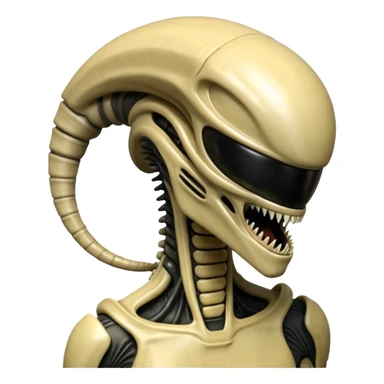beije xenomorph from movie alien sticker