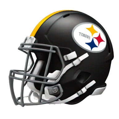 Steeler helmet  sticker