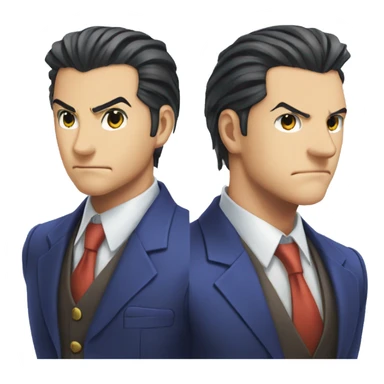 phoenix wright ace attorney sticker