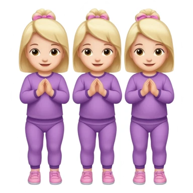 Baby Girl, Different Pose, different outfit, single Baby Girl only. sticker