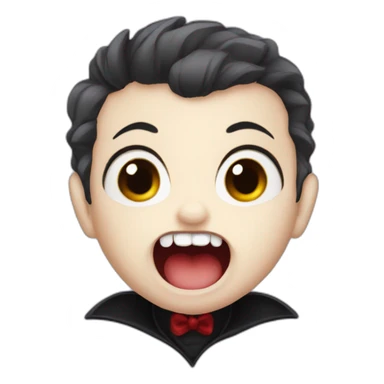 baby vampire sticker