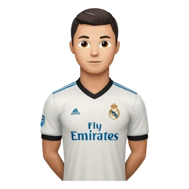 Cr7 en el real Madrid sticker