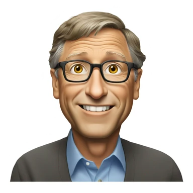 bill gates sticker