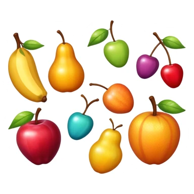 Candy-Coated Fruits sticker