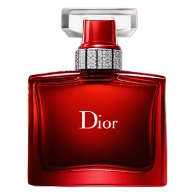 Dior parfume red  sticker