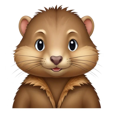 Make Elon Musk as a muskrat sticker