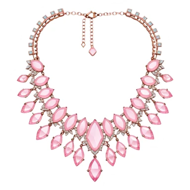The crystal necklace from the disney movie atlantis but it's pastel pink sticker