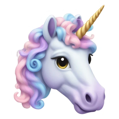 a pastel unicorn poop sticker