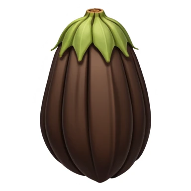 A tonka bean sticker