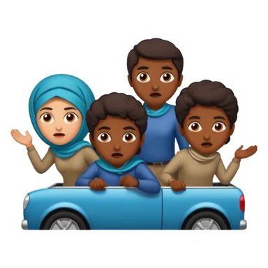 fleeing Iranians sticker